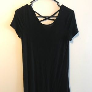 Mossimo Black T-shirt dress